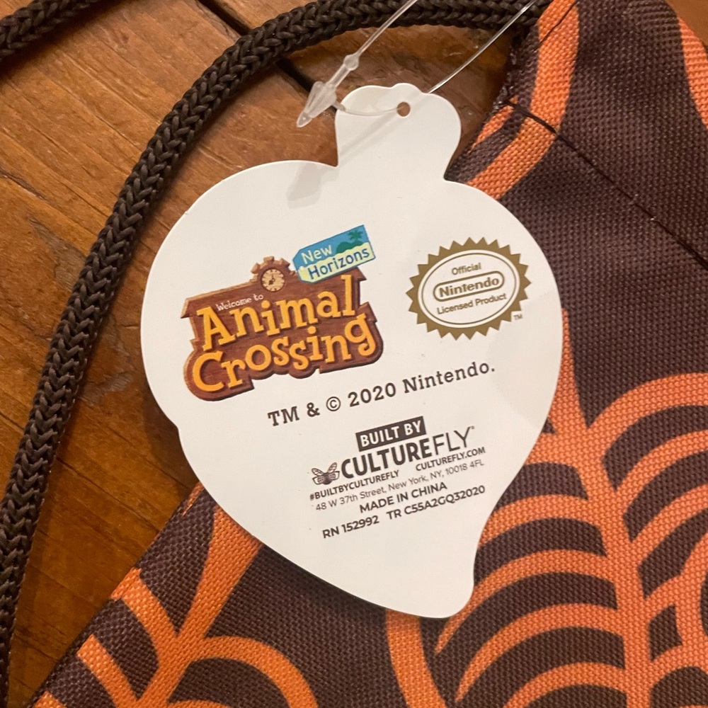 Animal Crossing Drawstring Bag - Picture 3 of 6